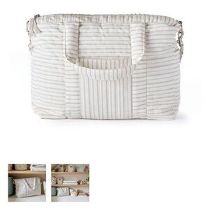 Pehr Diaper Bag - Stripes Away Rose Pink